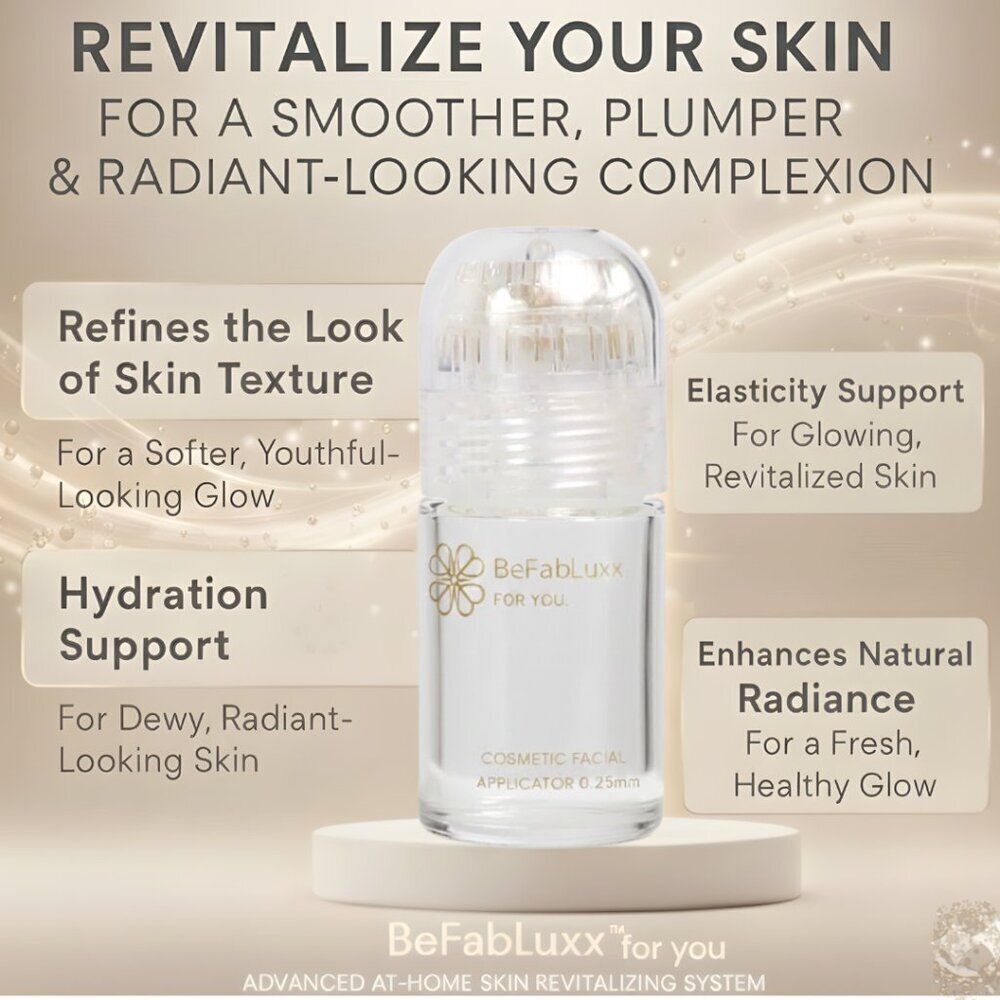 BeFabLuxx Cosmetic Micro-Infusion System Derma Stamp 0.5mm for Hydration, Glow, - Picture 3 of 10